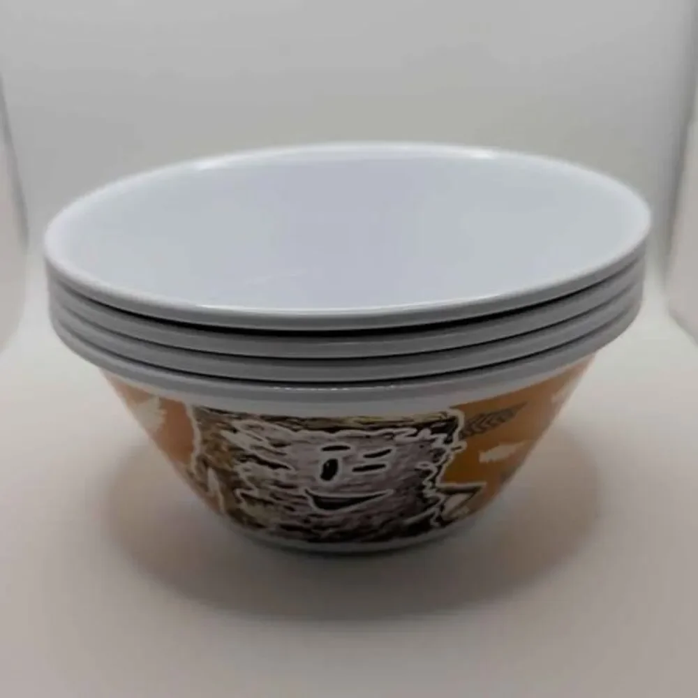 NEW Kelloggs Glow In The Dark Cereal Bowls 2015 Set of 4 Characters NWT Vintage